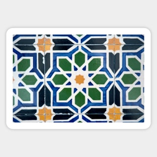 Portuguese glazed tiles Sticker